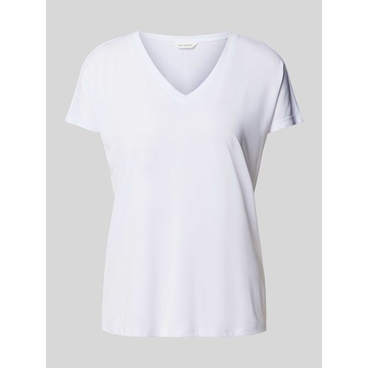 T-shirt z dekoltem w serek model ‘Fenya’ ze sklepu Peek&Cloppenburg  w kategorii Bluzki damskie - zdjęcie 172329608