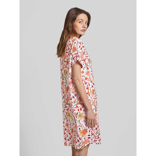 Sukienka lniana z kwiatowym wzorem Christian Berg Woman 36 Peek&Cloppenburg