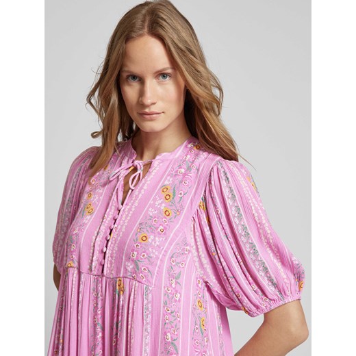 Sukienka midi z kwiatowym wzorem model ‘BELLA’ Yas S Peek&Cloppenburg 