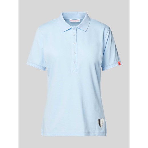 Koszulka polo z nadrukiem z motywem ze sklepu Peek&Cloppenburg  w kategorii Bluzki damskie - zdjęcie 172329996