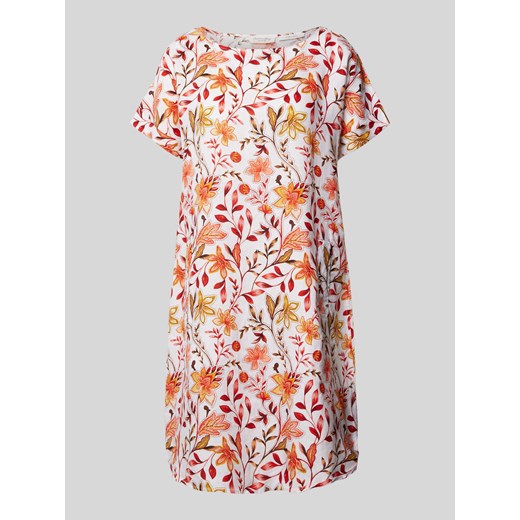 Sukienka lniana z kwiatowym wzorem ze sklepu Peek&Cloppenburg  w kategorii Sukienki - zdjęcie 172330017