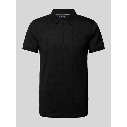 Koszulka polo o kroju slim fit ze wzorem na całej powierzchni model ‘Phelan’ ze sklepu Peek&Cloppenburg  w kategorii T-shirty męskie - zdjęcie 172330028