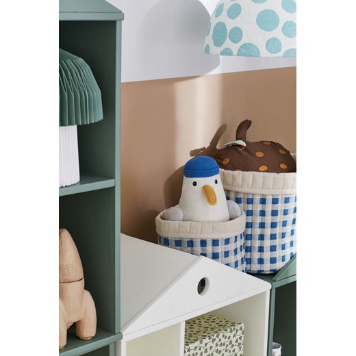 H & M - Pikowany kosz do przechowywania - Niebieski ze sklepu H&M w kategorii Kosze i pudełka na zabawki - zdjęcie 172330468