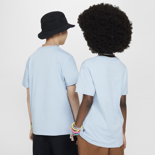 T-shirt dla dużych dzieci Nike SB - Niebieski Nike XL Nike poland