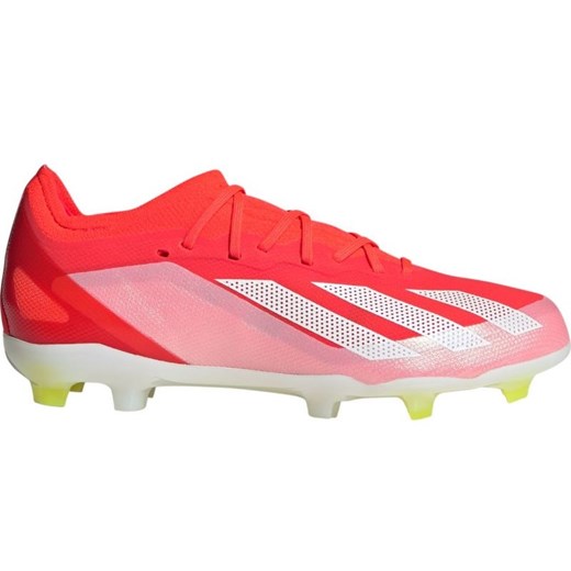 Buty piłkarskie adidas X Crazyfast Elite Fg Jr IF0670 czerwone ze sklepu ButyModne.pl w kategorii Buty sportowe dziecięce - zdjęcie 172331065