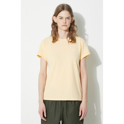 Columbia t-shirt sportowy Sun Trek Sun Trek kolor pomarańczowy 1931753 ze sklepu PRM w kategorii Bluzki damskie - zdjęcie 172332777