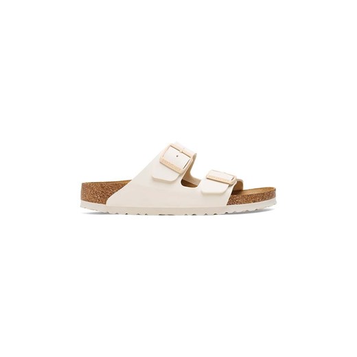 Birkenstock klapki Arizona damskie kolor beżowy 1027339 ze sklepu PRM w kategorii Klapki damskie - zdjęcie 172333345