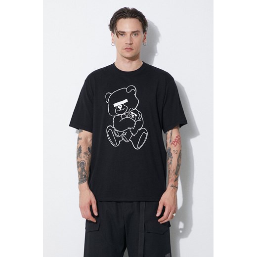 Undercover t-shirt bawełniany męski kolor czarny z nadrukiem UB0D3802 ze sklepu PRM w kategorii T-shirty męskie - zdjęcie 172333959