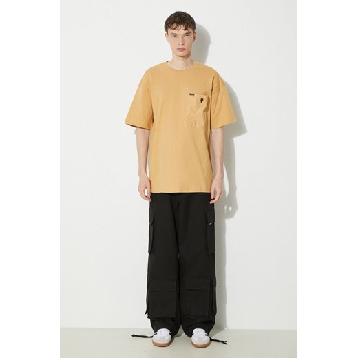 Columbia t-shirt bawełniany Landroamer męski kolor pomarańczowy gładki 2076021 ze sklepu PRM w kategorii T-shirty męskie - zdjęcie 172334097