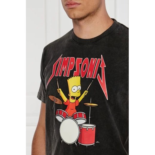 T-shirt męski St.barth czarny