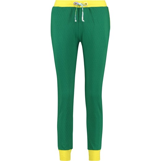 Hip Spodnie dresowe &quot;Viridi&quot; w kolorze zielono-żółtym Hip M okazja Limango Polska