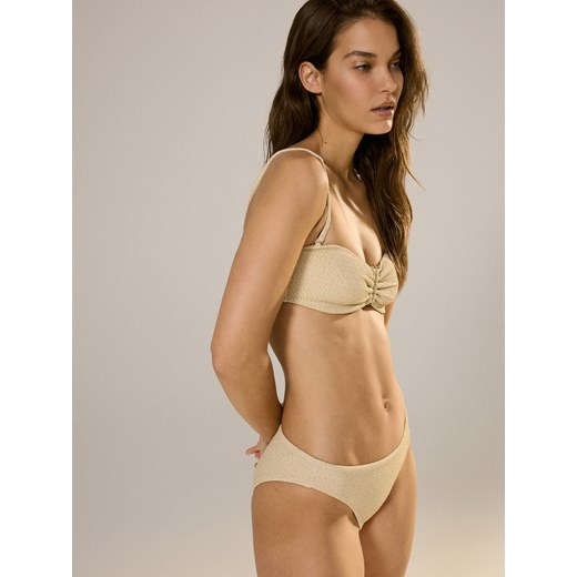 Reserved - Dół od bikini - bursztynowy ze sklepu Reserved w kategorii Stroje kąpielowe - zdjęcie 172336915