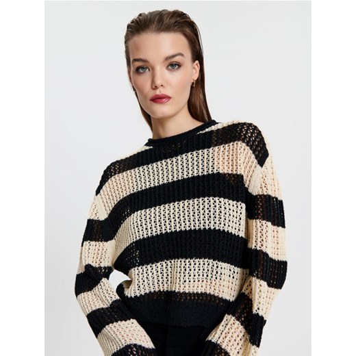 Sinsay - Sweter w paski - wielobarwny ze sklepu Sinsay w kategorii Swetry damskie - zdjęcie 172337916