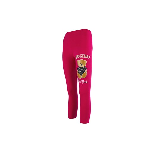 Spodnie dziewczęce Tup Tup różowe w nadruki 
