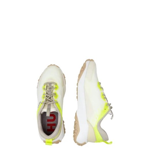 Buty sportowe męskie białe Hugo Boss z tworzywa sztucznego 