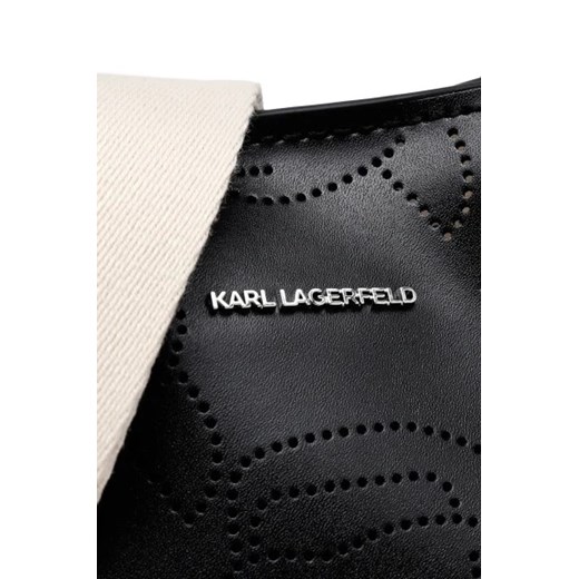 Czarny kuferek Karl Lagerfeld 