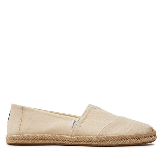 Espadryle Toms Alpargata Rope 10019682 Écru ze sklepu eobuwie.pl w kategorii Espadryle damskie - zdjęcie 172339208