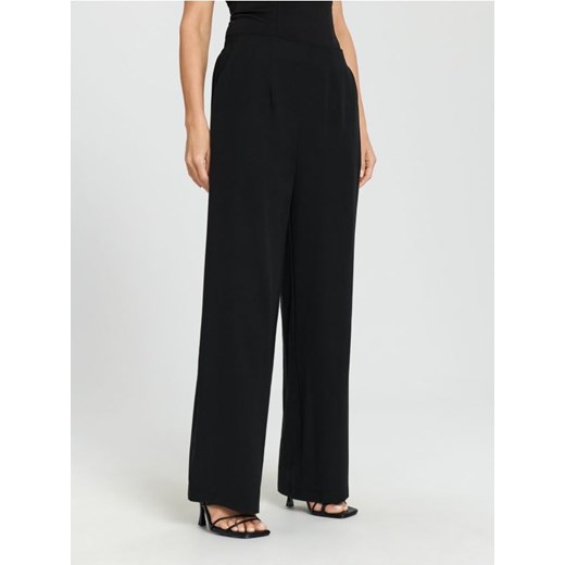 Sinsay - Spodnie z wiskozy - czarny ze sklepu Sinsay w kategorii Spodnie damskie - zdjęcie 172341926