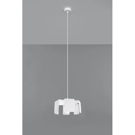 Biała designerska lampa wisząca loft - EX584-Tuliv Lumes One Size Edinos.pl