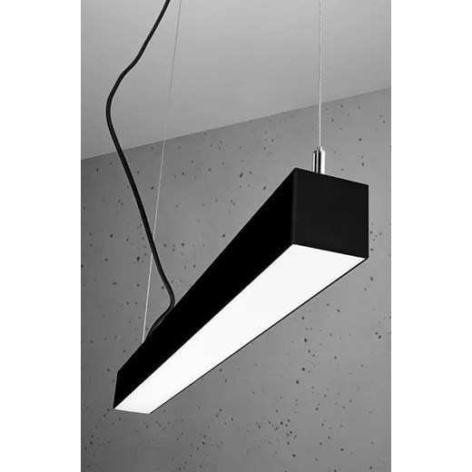 Czarna lampa wisząca LED nad biurko 4000 K - EX620-Pini Lumes One Size Edinos.pl