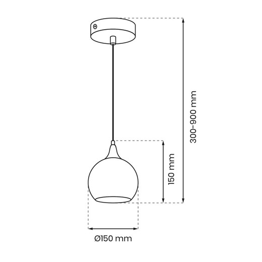 Lampa wisząca Lumes