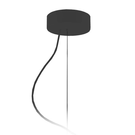 Miedziany żyrandol z okrągłym abażurem 30 cm - EX853-Hajfun Lumes One Size Edinos.pl
