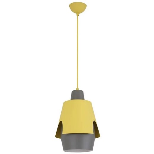 Dwukolorowa lampa wisząca - V010-Zola ze sklepu Edinos.pl w kategorii Lampy wiszące - zdjęcie 172343956