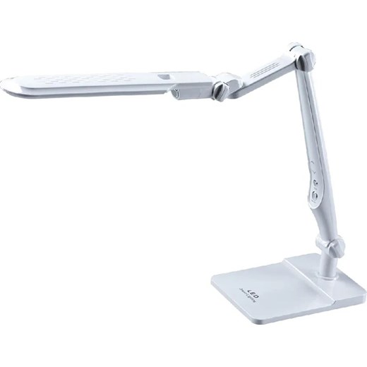 Biała obracana lampka LED do nauki i czytania - S265 A0-W43 ze sklepu Edinos.pl w kategorii Lampy stołowe - zdjęcie 172344418