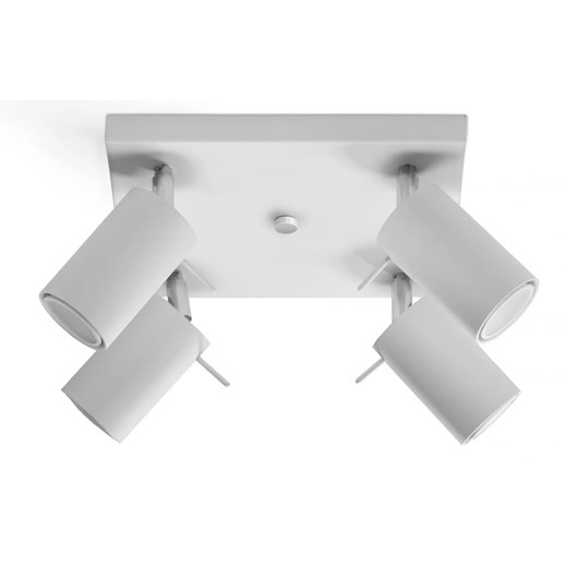 Kwadratowy plafon LED E784-Rins - biały Lumes One Size promocja Edinos.pl