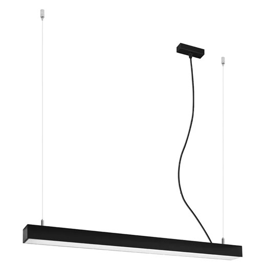 Czarna lampa wisząca LED nad biurko 4000 K - EX620-Pini Lumes One Size Edinos.pl