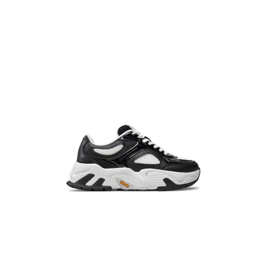Calvin Klein Sneakersy Chunky Runner Vibram YW0YW01427 Czarny ze sklepu MODIVO w kategorii Buty sportowe damskie - zdjęcie 172345818