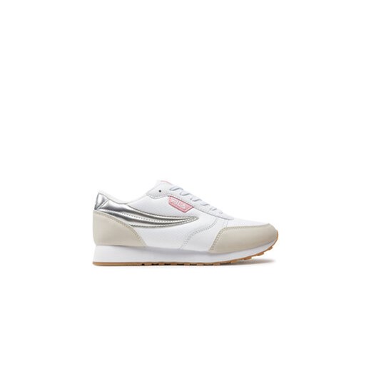 Fila Sneakersy Orbit F Wmn FFW0265 Biały ze sklepu MODIVO w kategorii Buty sportowe damskie - zdjęcie 172345836