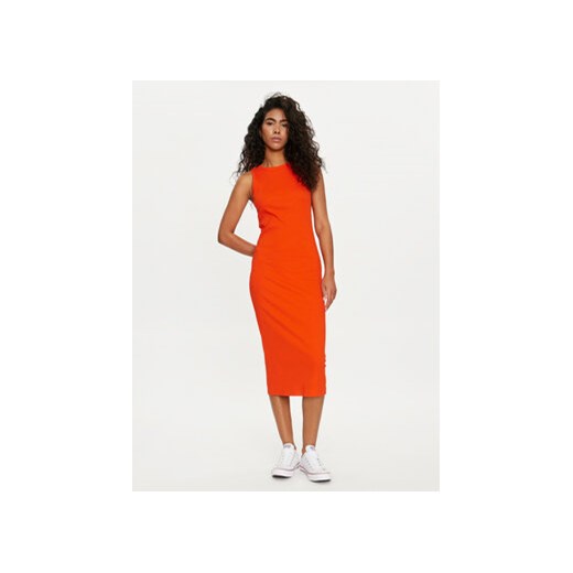 Vero Moda Sukienka letnia Lavender 10230437 Czerwony Slim Fit ze sklepu MODIVO w kategorii Sukienki - zdjęcie 172345848