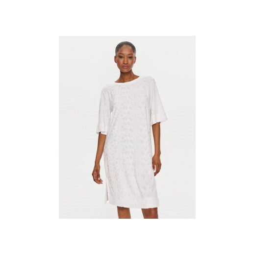 Emporio Armani Sukienka plażowa 262676 4R321 03452 Biały Regular Fit ze sklepu MODIVO w kategorii Odzież plażowa - zdjęcie 172345849