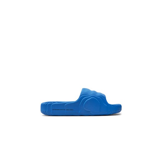 adidas Klapki adilette 22 Slides IF3662 Niebieski ze sklepu MODIVO w kategorii Klapki męskie - zdjęcie 172345895