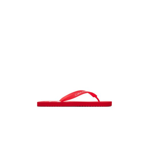 Calvin Klein Jeans Japonki Beach Sandal Monogram Tpu YM0YM00838 Brązowy ze sklepu MODIVO w kategorii Klapki męskie - zdjęcie 172345917