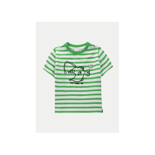 Coccodrillo T-Shirt WC4143201UWN Zielony Regular Fit ze sklepu MODIVO w kategorii Koszulki niemowlęce - zdjęcie 172345925