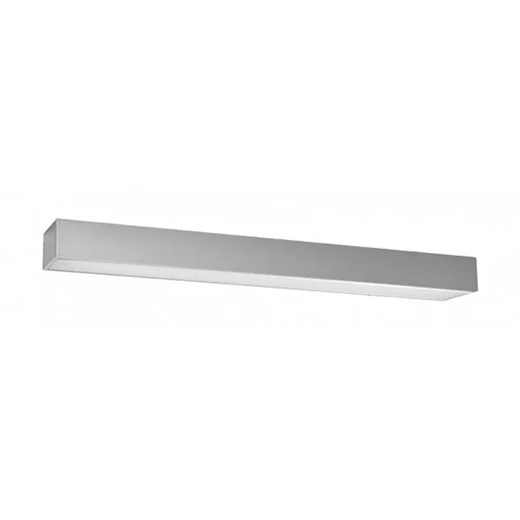 Srebrny geometryczny plafon LED 3000 K - EX621 N5-W01 ze sklepu Edinos.pl w kategorii Lampy sufitowe - zdjęcie 172347889