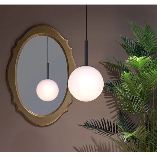 Lampa wisząca z okrągłym kloszem 16 cm - S765-Barva Lumes One Size Edinos.pl