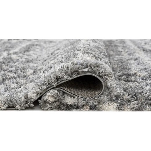Ciemnoszary dywan shaggy w azteckie wzory - Nikari 4X Profeos One Size Edinos.pl