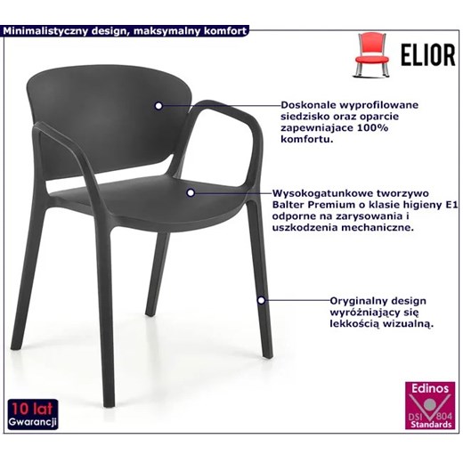 Krzesło ogrodowe Elior 