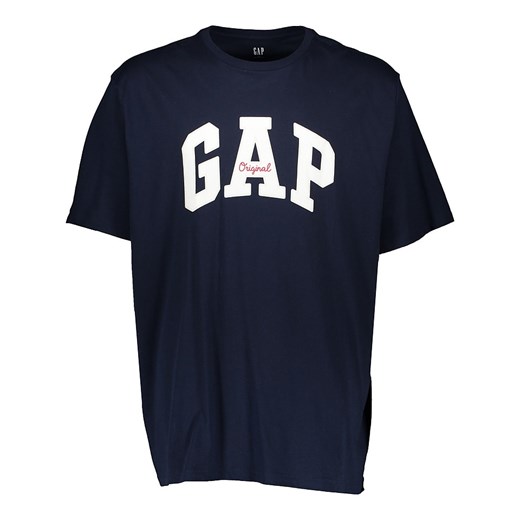 GAP Koszulka w kolorze granatowym ze sklepu Limango Polska w kategorii T-shirty męskie - zdjęcie 172349957