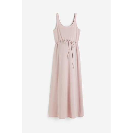 H & M - MAMA Bawełniana sukienka - Różowy H & M M H&M