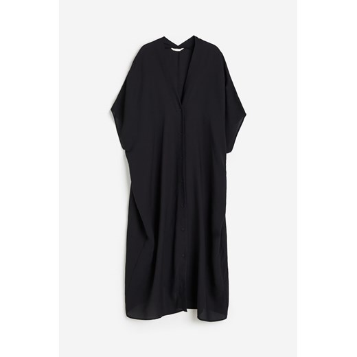 H & M - Sukienka tunikowa oversize - Czarny ze sklepu H&M w kategorii Sukienki - zdjęcie 172351555