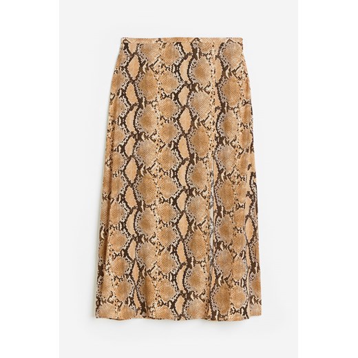 H & M - Krepowana spódnica - Żółty ze sklepu H&M w kategorii Spódnice - zdjęcie 172351597