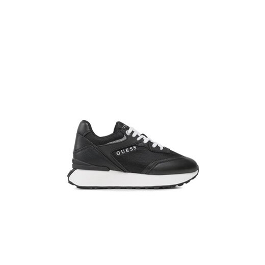 Guess Sneakersy Luchia3 FL7UCH ELE12 Czarny ze sklepu MODIVO w kategorii Buty sportowe damskie - zdjęcie 172352179