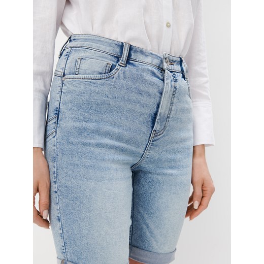 Mohito - Jeansowe szorty - niebieski ze sklepu Mohito w kategorii Szorty - zdjęcie 172352599