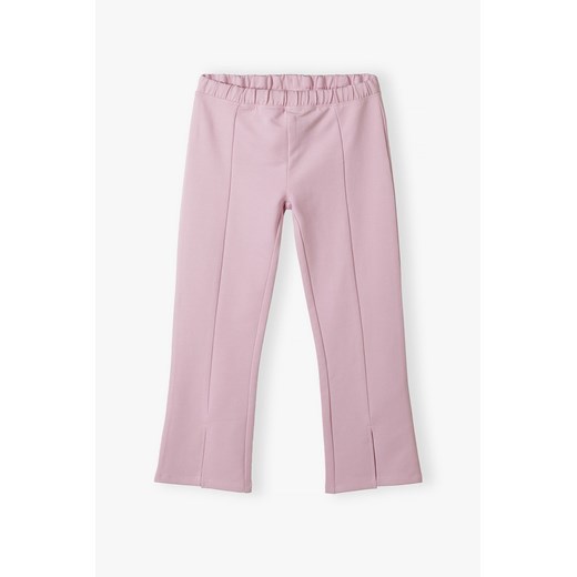 Różowe spodnie dziewczęce flare - Limited Edition ze sklepu 5.10.15 w kategorii Spodnie dziewczęce - zdjęcie 172354415