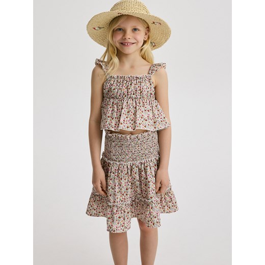 Reserved - Wzorzysta spódnica - wielobarwny ze sklepu Reserved w kategorii Spódnice dziewczęce - zdjęcie 172357417