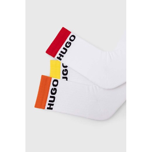 HUGO skarpetki 5-pack męskie kolor biały 50514968 40/46 ANSWEAR.com